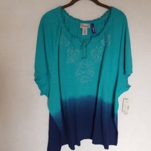 Peasant Top from Catherine's--Size 3XPetite